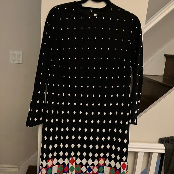 Adele Simpson 1970s Geometric Dress - Picture 3 of 9